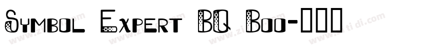 Symbol Expert BQ Boo字体转换
